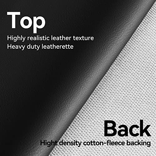 Heavy Duty Leatherette Pool Table Cover - Waterproof 8FT (Black Charcoal/Matte)