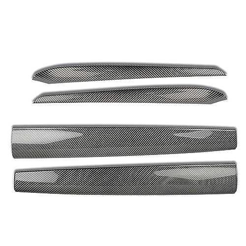 Tesla Model 3/Y Dashboard Door Panel Wrap Carbon Fiber Trim Accessories