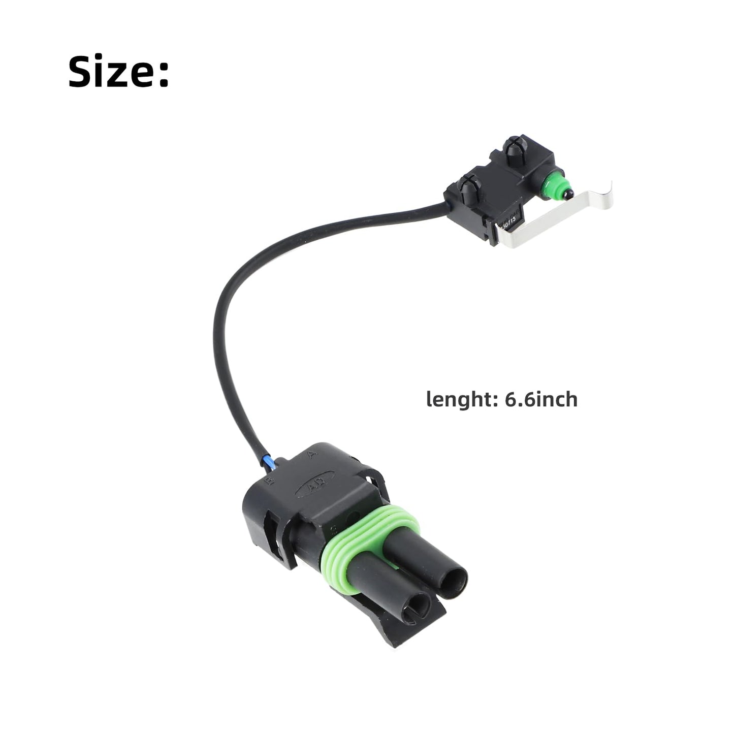Roykaw Golf Cart DCS Forward Micro Switch Assembly Compatible with EZGO Electric Models (1996-2002) -Male Part, OEM# 73194-G01, 73194G01, CS25536