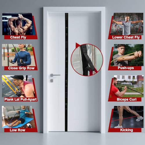 VEICK All-in-One Resistance Bands and Pull Up Assist Set for Home Gym