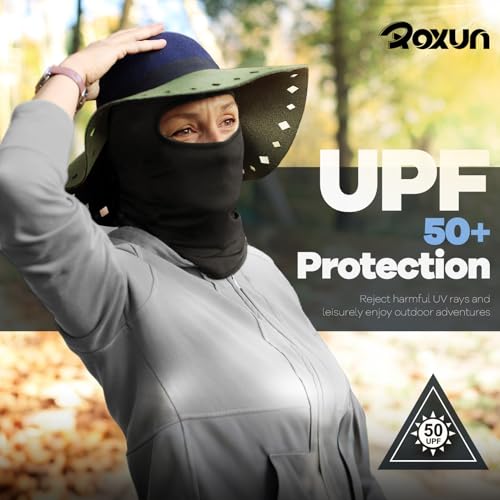Neck Gaiter Cooling Mask - 5 Pack UV Protection for Outdoor Use