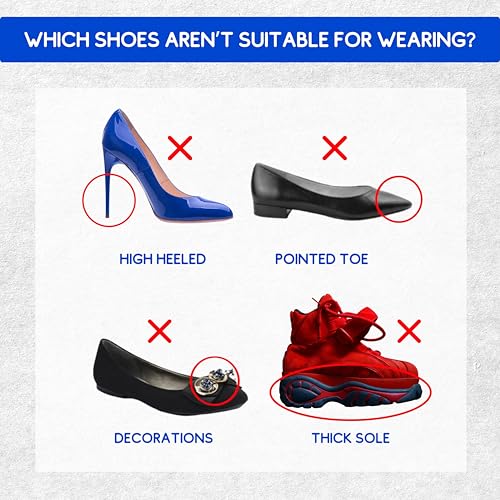 Waterproof Silicone Rubber Shoe Covers - Large Black for Outdoor Use