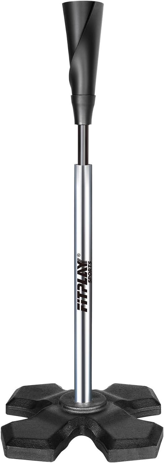 Skiennix Portable Baseball Hitting Tee - Height Adjustable 25-37 Inches | Easy Carry Design for All Players