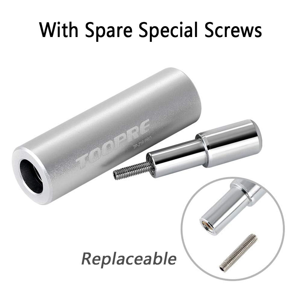 GOLDEAL TOOPRE Bicycle Fork Star Nut Setting Installation Tool with Free Spare Special Screw and 1 Free Star Nut （for 7/8",1",1-1/8"）