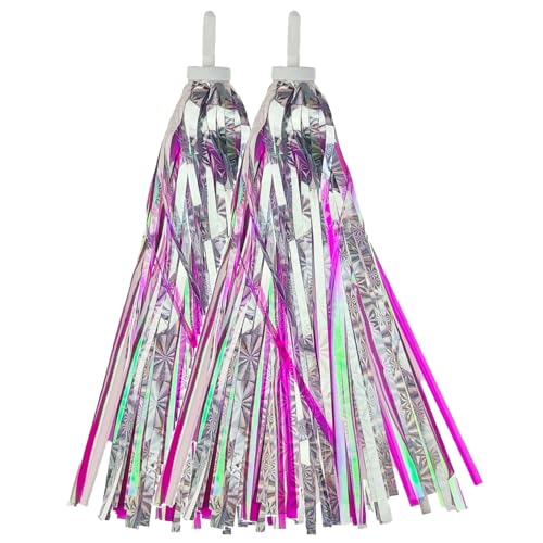 Bicycle Accessories Set - Pink Bike Bell, Streamers & Grips