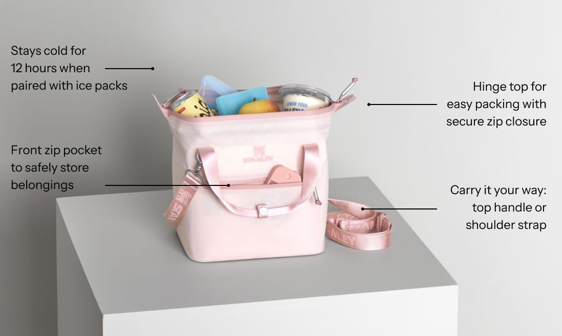 Stanley All Day Julienne Soft Cooler Bag - Insulated Lunch Box | BPA-Free Travel Bag