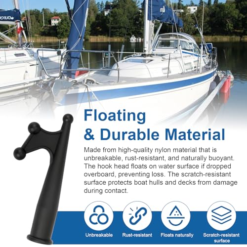 Floating Boat Hook - 3/4" Acme Thread Telescoping Pole Head