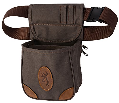 Browning Lona Shell Pouch-Flint Brown Hunting Shell Carrier