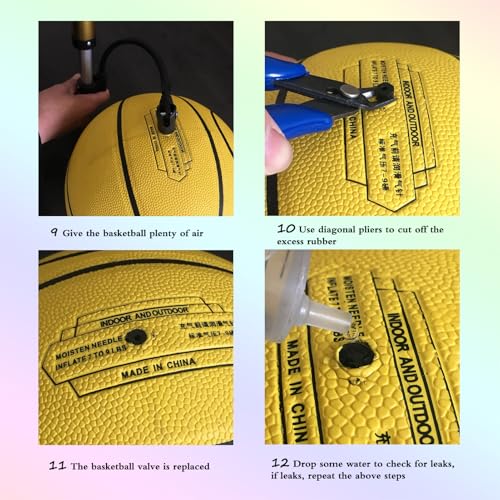 Sport Ball Inflating Valve Nozzle Replacement Kit - Set 1
