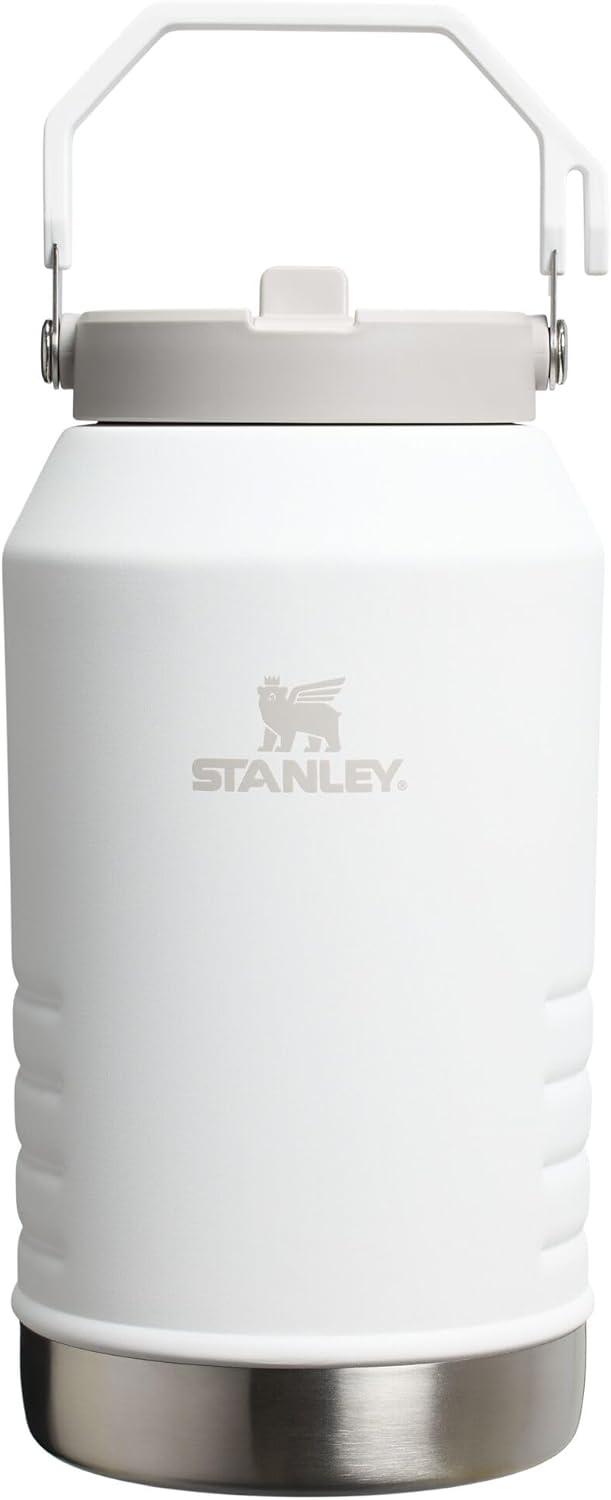 Stanley IceFlow 2.0 Flip Straw Jug - 96 oz Insulated Stainless Steel | Leakproof Travel & Sports | BPA-Free | Frost