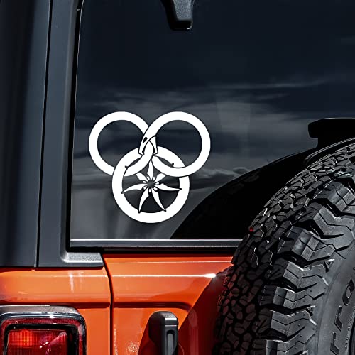 Wheel of Time Vinyl Sticker Decal for Car, Truck, Laptop - 5.5"