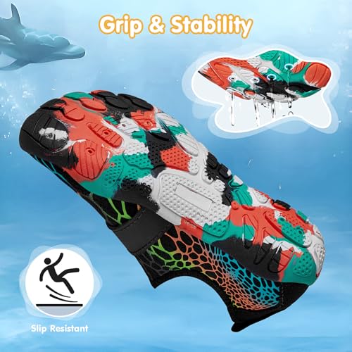 Kids Water Shoes Boys Girls Quick Dry Barefoot Beach Pool Summer Footwear