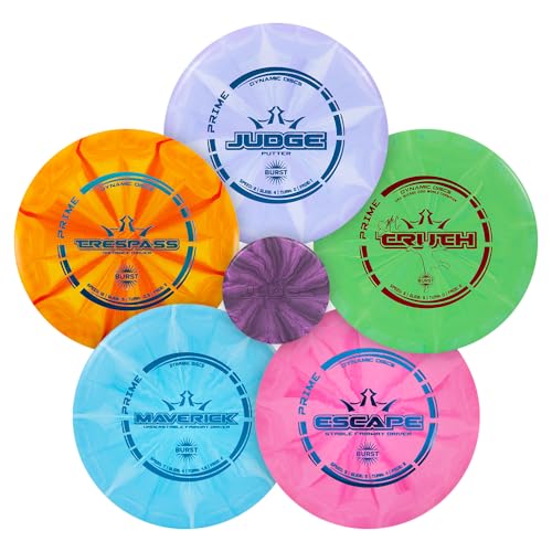 Dynamic Discs Prime Burst 5-Disc Starter Set | Judge & Truth + 3 More (5-Discs)