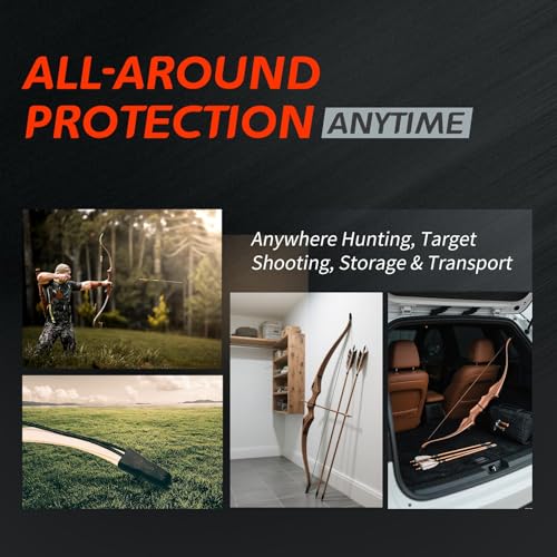 Recurve Bow Tip Protector 2-Pack - Soft Silicone Limb Guard
