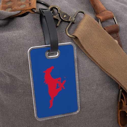 Acrylic Luggage Tag ID Holder - Desert Cactus A (2 Pack)
