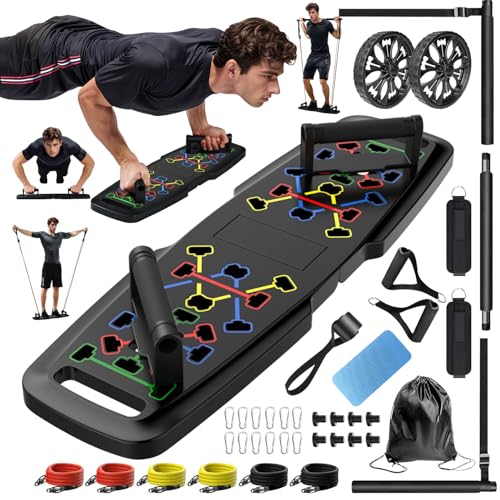 Push Up Board with 20 Accessories for Full Body Workout