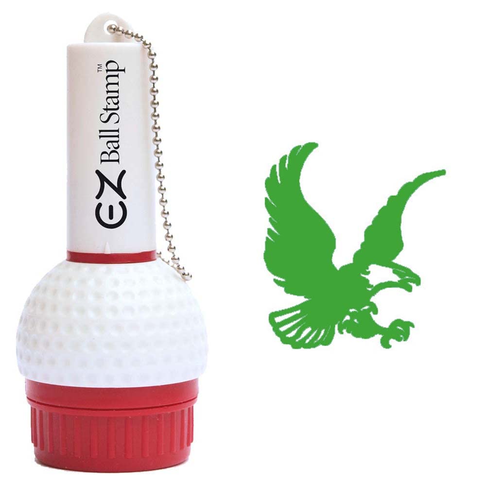EZBallStamp Golf Ball Stamp Marker (Green Eagle)