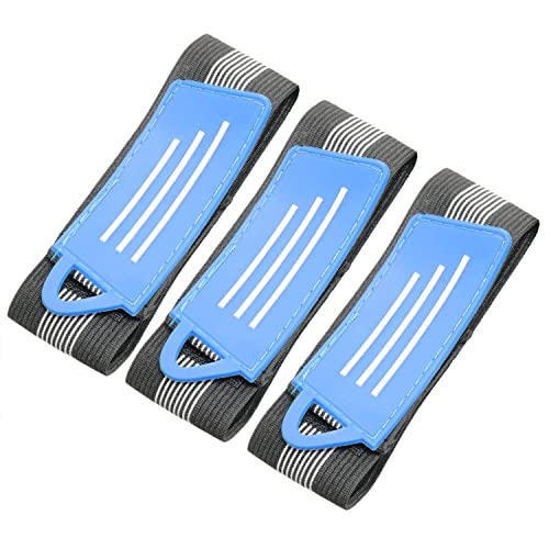 Adjustable Elastic Bike Pant Leg Straps - 4 Pack