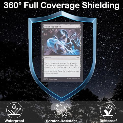 400 Pack Card Sleeves - Clear Inner Sleeves for Trading Cards (64x89mm)