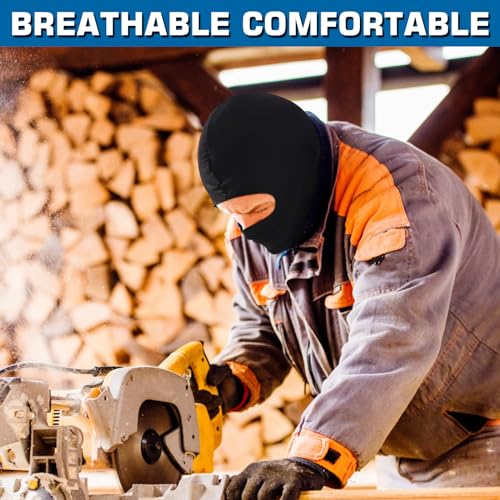 Balaclava Ski Mask for Winter Sports - Black, 1 Pack