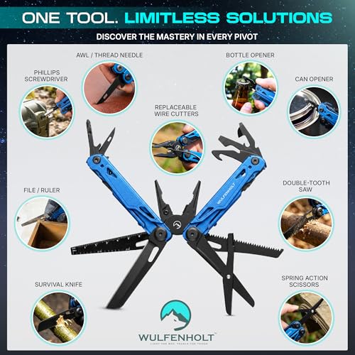 Multitool & Tactical Pen Set - Gift for Men, Heavy Magnetic Gift Box