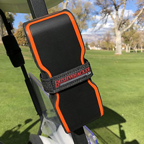 Portable Bluetooth Speaker Mount for Golf Cart Railing - Adjustable Non-Slip Holder