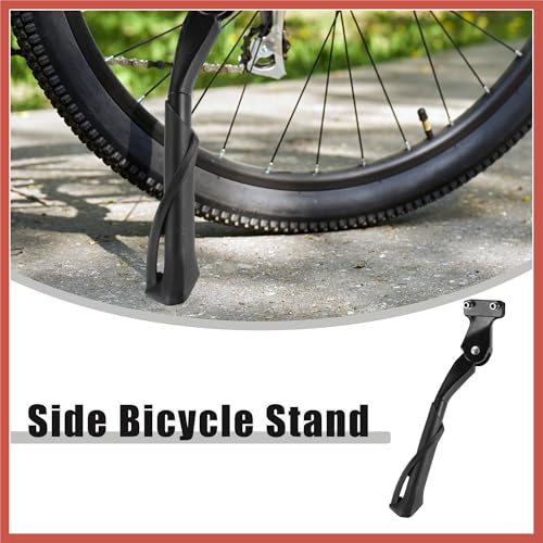 Adjustable Bicycle Kickstand for 20-22 Inch Mountain & Road Bikes - Aluminum Alloy