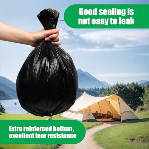 Portable Toilet Bags - 60 PCS (3 Rolls) Thickened Waste Bags