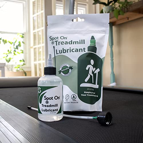 Treadmill Belt Lubricant - 100% Pure Silicone with 8-inch Tube