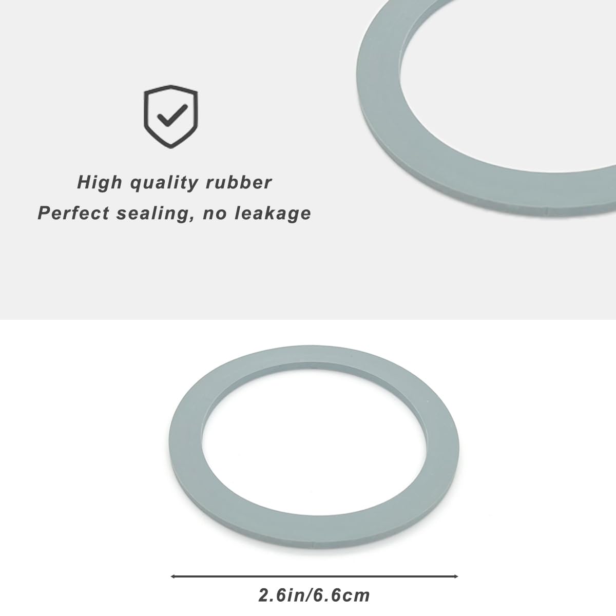 for Oster Blender Replacement Parts Blender Ice Crusher Blade with 2 Jar Base Cap and 4 Rubber O Ring Sealing Ring Gasket