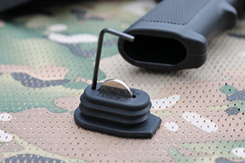 A2 Grip Plug - Stowaway Grip Plug for A2 Style Grip - Black