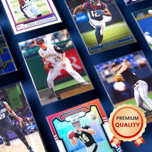600 Clear Trading Card Sleeves - Standard Size Soft Protectors