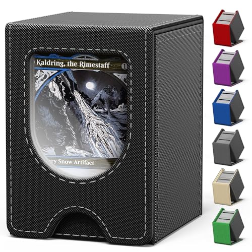 Card Deck Box for Magic: The Gathering - Holds 100+ Cards, Waterproof