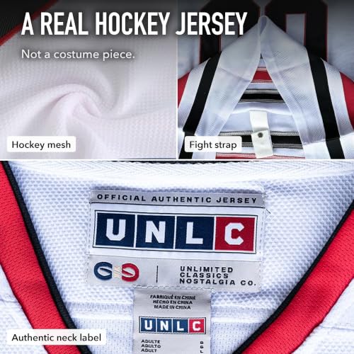 Ghostwear Griswold #00 Movie Hockey Jersey XL - Stitching Letters & Numbers