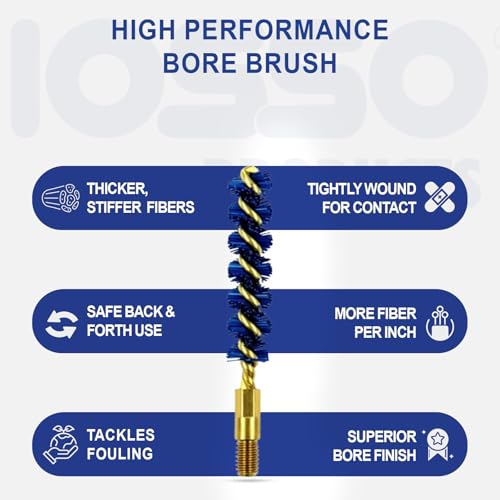 Premium Bore Brush for .40/.41 Caliber Pistols - Eliminator
