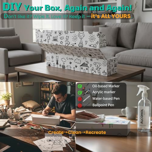 XRACV Laminated Trading Card Storage Box 15in Bulk with Dividers – 10 Pack