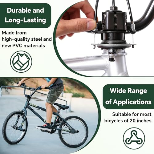 BMX Bike Gyro Brake Cable Kit with Rotors Front & Rear for 20" Bikes