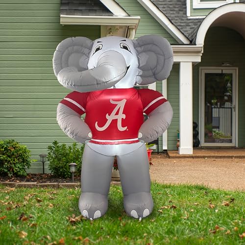 7FT Inflatable Mascot with LED Lights - Alabama Crimson Tide