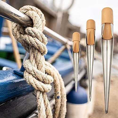 Splicing Fid Kit - Stainless Steel Rope Fids for 1/8-Inch & 1/2-Inch Ropes
