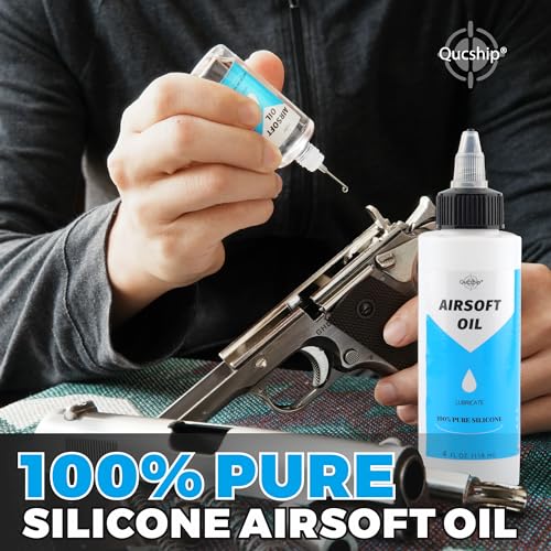 Premium 100% Silicone Airsoft Gun Oil & Chamber Lube Kit