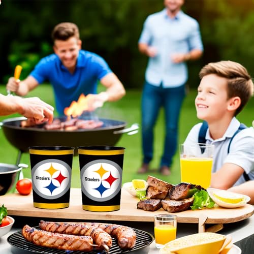 Pittsburgh Steelers Plastic Party Favor Cup - 16 oz Multicolor