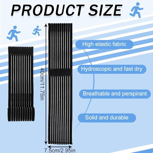 Compression Wrist Wraps for Support & Injury Recovery - 2 Pack