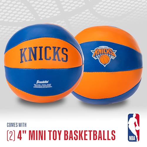 New York Knicks Mini Basketballs - 2 Pack Soft Sport Balls