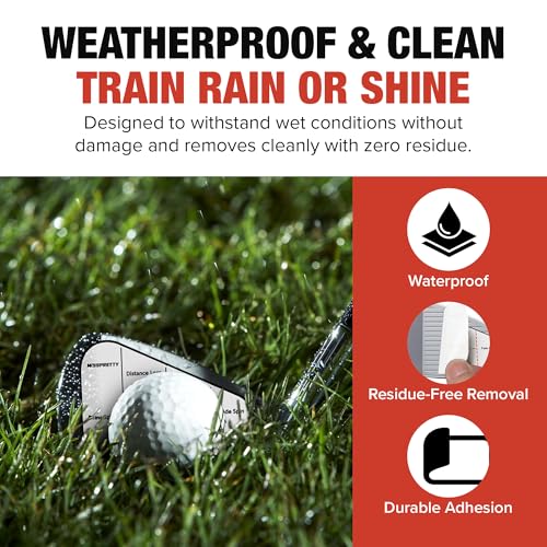 Golf Club Impact Tape Training Stickers - Mixed Club Set (240 Pack)