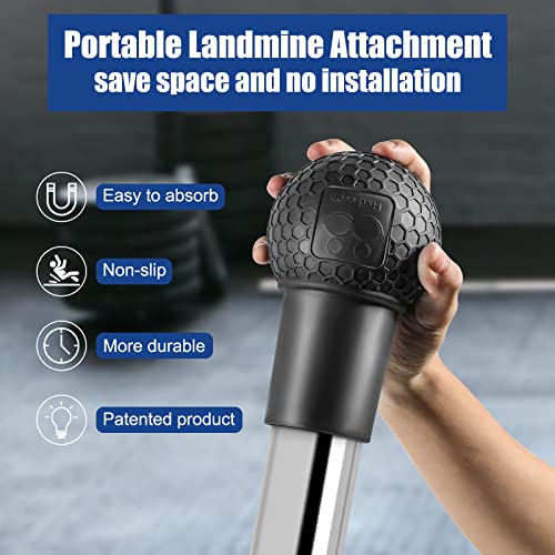 Barbell Landmine Attachment - Portable T Bar Row & Press Tool