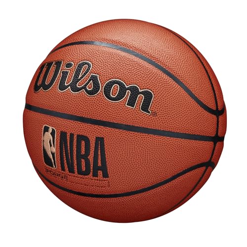 NBA Forge Indoor/Outdoor Basketball - Size 7 (29.5") - Brown