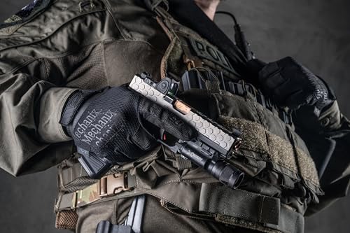 High-Dexterity Tactical Gloves - 0.5mm Breathable Design, Large