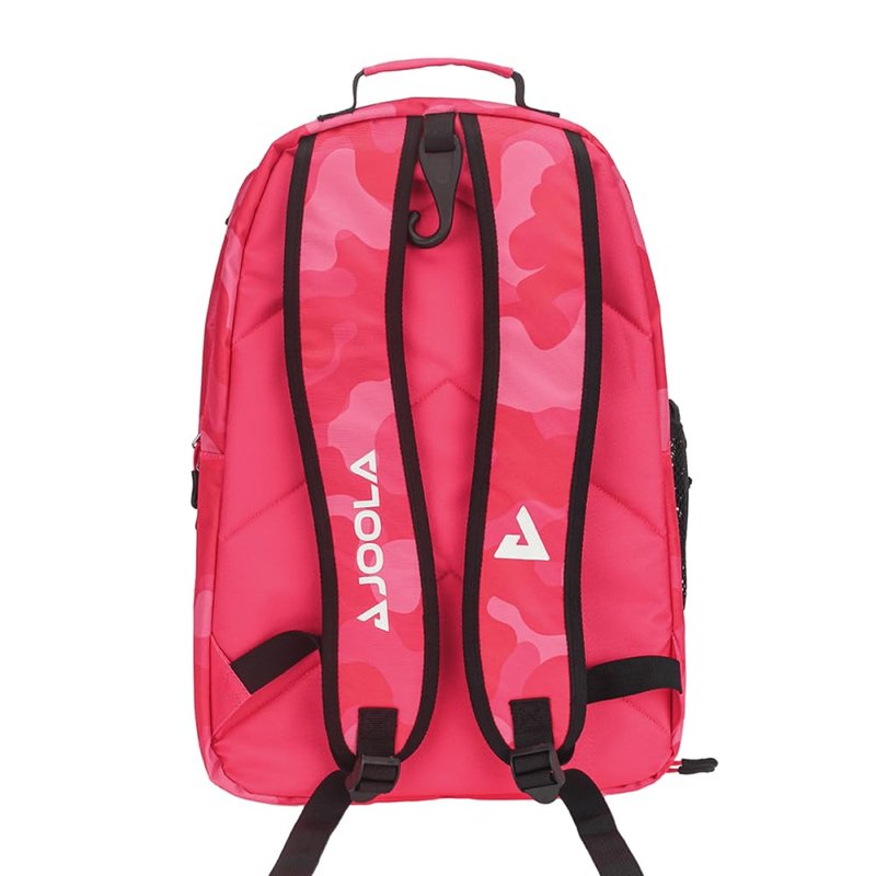 JOOLA Pickleball Bag - Vision II Deluxe Pickleball Backpack - Large Paddle Bag Fits 4 Pickle Ball Paddles & Gear - Includes Fence Hook, Extra Pockets, Ventilated Shoe Storage
