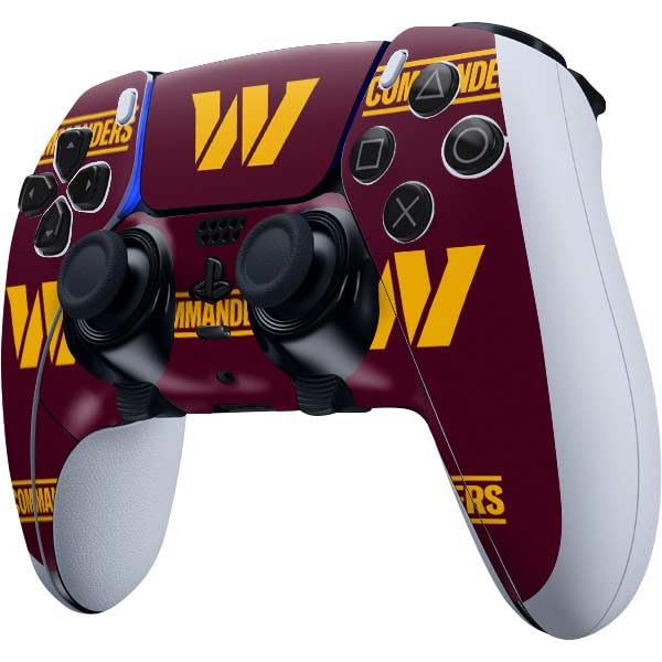 Washington Commanders PS5 DualSense Edge Pro Controller Skin