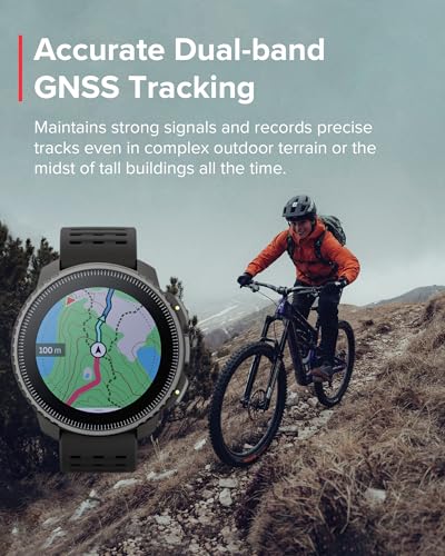 Adventure GPS Watch with Offline Maps & Solar Charging